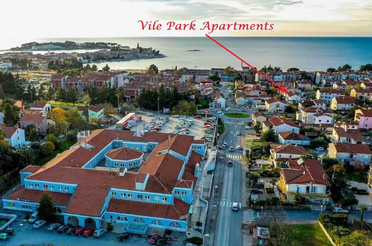 Vile Park Apartments Porec Bagian luar foto